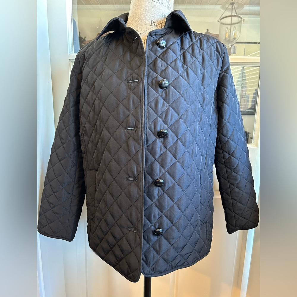 Jones New York Black Quilted Jacket - New